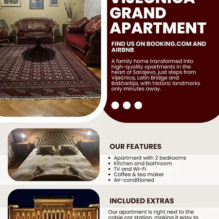 Appartement Vijecnica Grand Sarajevo